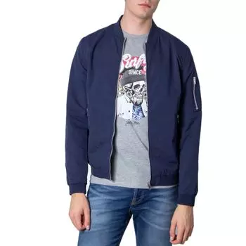 Синяя куртка из полиэстера Jack & Jones