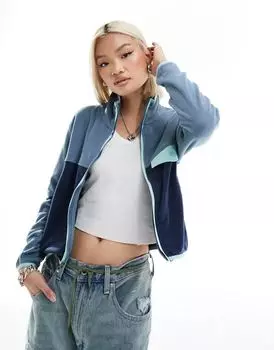 Синяя куртка на молнии Quiksilver