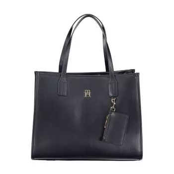 Синяя полиэтиленовая сумка Tommy Hilfiger