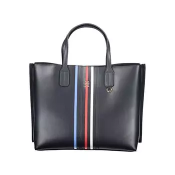 Синяя полиэтиленовая сумка Tommy Hilfiger
