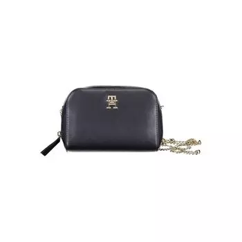 Синяя полиэтиленовая сумка Tommy Hilfiger