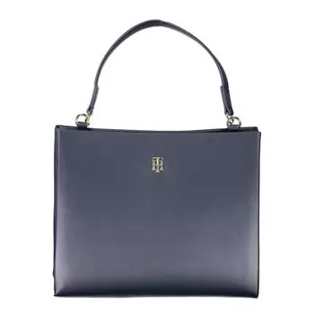 Синяя полиэтиленовая сумка Tommy Hilfiger