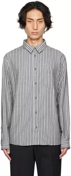 Синяя рубашка Clement A.P.C.