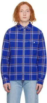 Синяя рубашка Далтон rag & bone