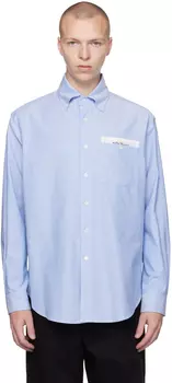 Синяя рубашка Palm Angels Sartorial