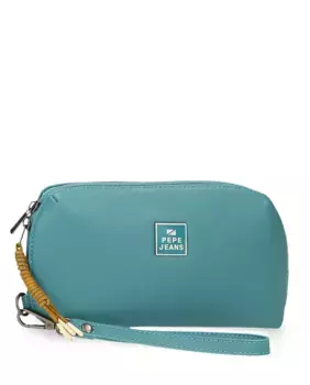 Синяя сумка Cora на молнии Pepe Jeans, синий