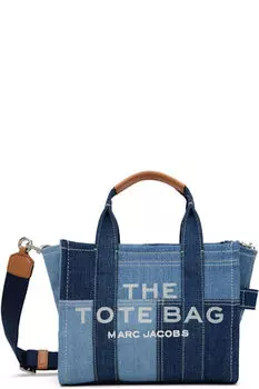 Синяя сумка-тоут «The Denim Small» Marc Jacobs