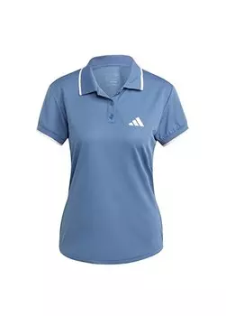Синяя женская футболка с воротником-поло IA7036-CLUBHOUSE POLO adidas, синий