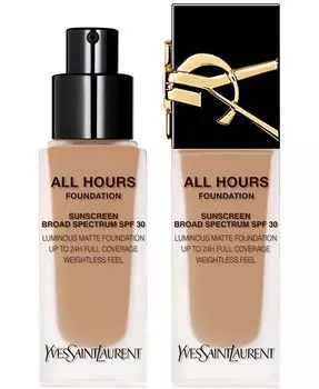 Сияющая матовая основа All Hours SPF 30 Yves Saint Laurent, цвет Mc2