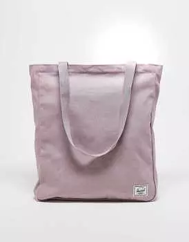 Сиреневая хлопковая большая сумка Herschel Supply Co Inga