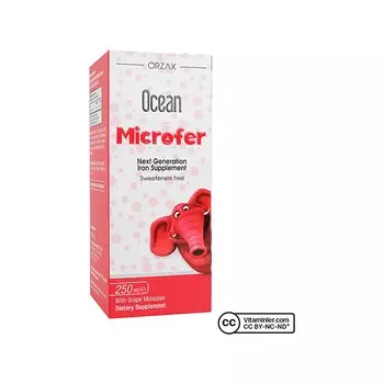 Сироп Ocean Microfer, 250 мл