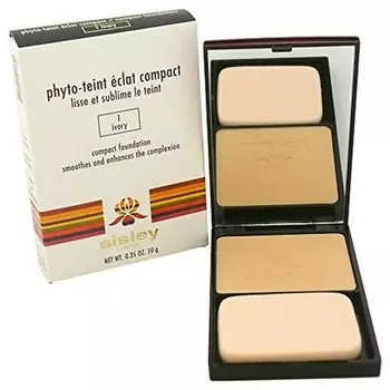 Sisley Phyto Teint Eclat Compact #1 тональная основа цвета слоновой кости 10 г