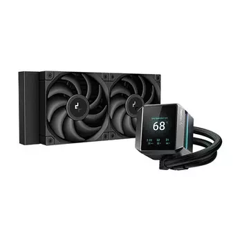 Система водяного охлаждения DeepCool MYSTIQUE 240, чёрный