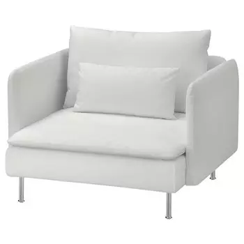 СЁДЕРХАМН Кресло, Блекинге белый SODERHAMN IKEA