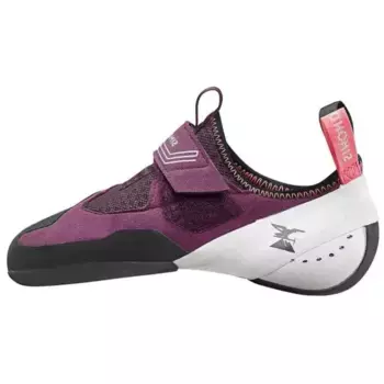Скальные туфли женские с низким верхом бордового цвета Decathlon