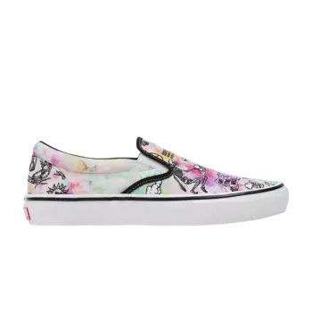 Скейт-слипоны Vans, мультиколор