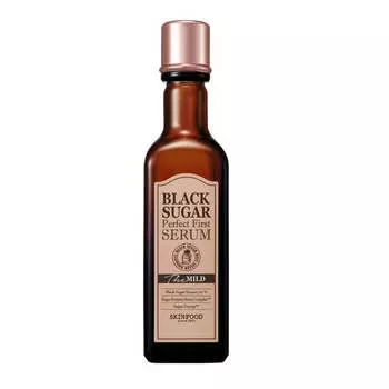 SKINFOOD Black Sugar Perfect First Serum Мягкая сыворотка для лица с нерафинированным тростниковым сахаром 120мл