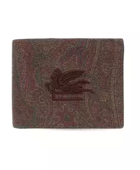 Складной кошелек Etro, коричневый