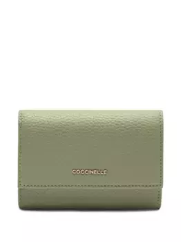 Складной кошелек Metallic Coccinelle, зеленый