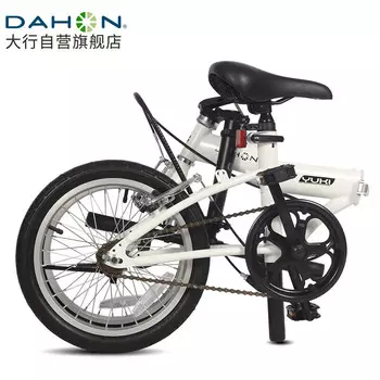 Складной велосипед DAHON, 16-дюймовый сверхлегкий мини-портативный мужской и женский пригородный велосипед YUKI KT610, белый