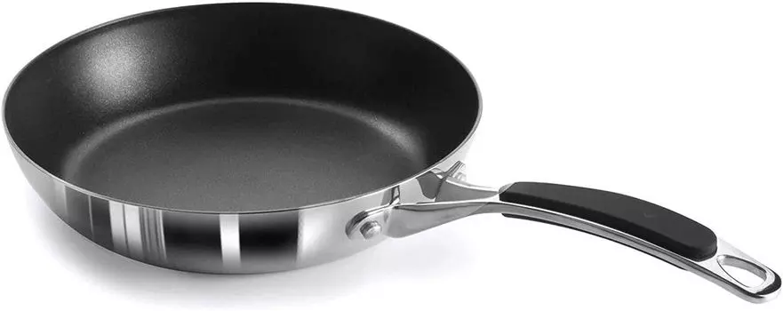 СКОВОРОДА LACOR АНТИПРИГАРНАЯ, TRI-Metal, 20 см, TRImetal, Серый