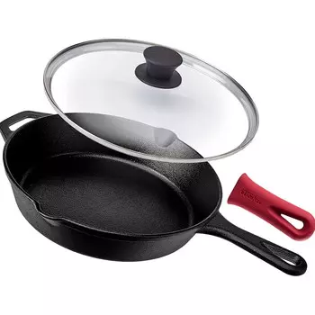 Сковорода чугунная с крышкой Cuisinel