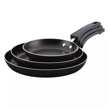 Сковорода Farberware 3-Piece Neat Nest, черные