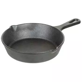 Сковорода Fox Outdoor, чугун, ручка, диаметр ок. 20 см FoxOutdoor
