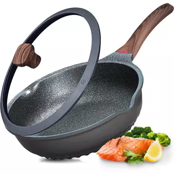 Сковорода глубокая с крышкой Vinchef