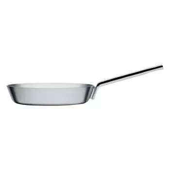 Сковорода Iittala Инструменты - 24 см - Без антипригарного покрытия, серебро
