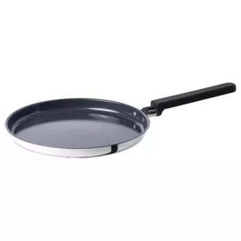 Сковорода Ikea Middagsmat Non-stick Coating, 24 см, нержавеющая сталь