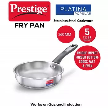 Сковорода из нержавеющей стали Prestige Platina 11 дюймов