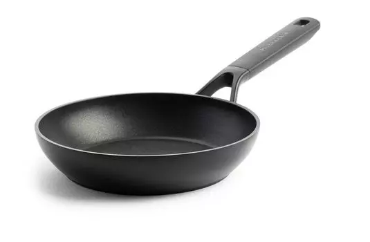 Сковорода KitchenAid Classic Forged - 20 см - керамическое антипригарное покрытие, черный
