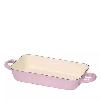 Сковорода Riess Classic Pastel 26/17см, розовая эмаль, розовый