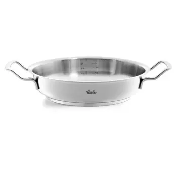 Сковорода сервировочная Fissler Original-Profi Collection Novogrill, нержавеющая сталь 18/10, 24 см, 084-388-24-100