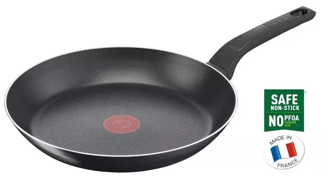 Сковорода Tefal Easy Cook & Clean, 28 см, B555063, черный