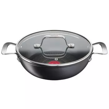 Сковорода Tefal Unlimited глубиной 26 см G25571, черный