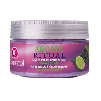 Скраб для тела «Виноград и лайм», 200 г Dermacol, Aroma Ritual