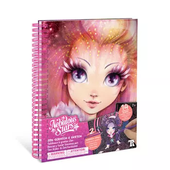 Скретч-игры для детей - стилусы M Petulia Nebulous Stars