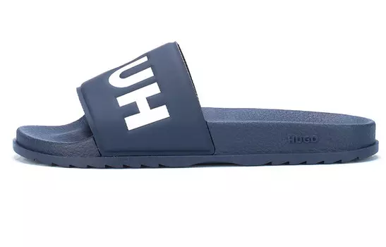 Слайд Мужской Темно-синий Hugo Boss