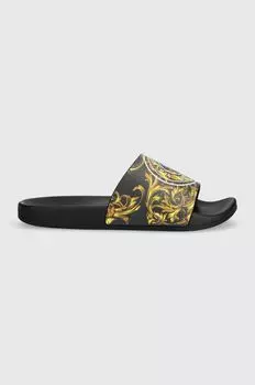 Слайд-шлепанцы Versace Jeans Couture, черный