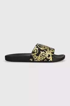 Слайд-шлепанцы Versace Jeans Couture, черный