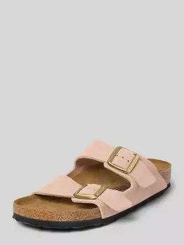 Слайды с пряжками модель «Аризона» Birkenstock, розовый