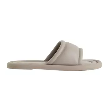Сланцы H&amp;M Faux Leather, серый