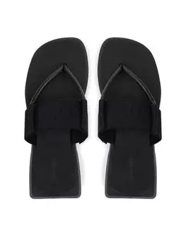 Сланцы Sq Low Wedge Sandal Rope YW0YW01717 Calvin Klein Jeans, черный