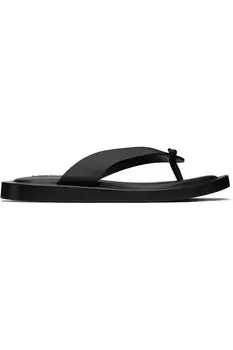 Сланцы-танга Jil Sander, черный