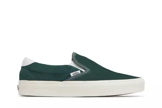 Слипоны 59 Vans, зеленый