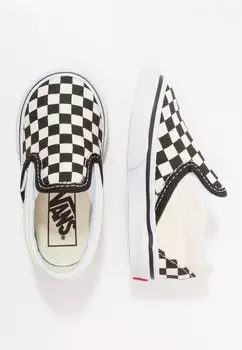 Слипоны Classic Vans, цвет black/white