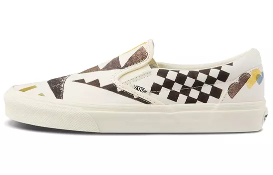 Слипоны Slip-On MoMA X Classic Vans 'Vasily Kandinsky's Orange'
