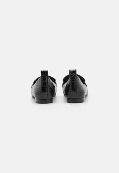 Слипоны Leather Zign Studio, черные